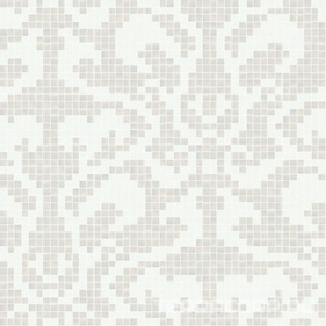 Мозаика Bisazza Декоративные панно Damasco Bianco 2x2 Комбинированный 