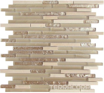 Мозаика Спектр-М Микс стекло Мозаика из стекла на сетке SK10-038 30.1x30.1 Комбинированный 