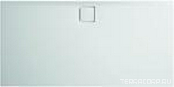Поддон душевой 1200х1000хh30(52)мм, без сифона (оборуд. слива) ножек, рамы, (минер. литьё цв. мат.белый), крышка слива в компл.,  ZZ Huppe Huppe EasyFlat EF0116 083