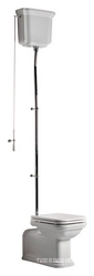 Унитаз Kerasan Waldorf с высоким бачком| 65x40x259