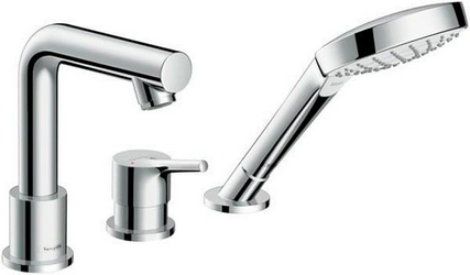 Смеситель Hansgrohe Talis E 72417000 на борт ванны| 7x13x25
