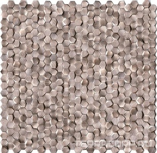 Мозаика Спектр-М Микс Мозаика из металла на сетке А10-174 29.8x30.8 Комбинированный 