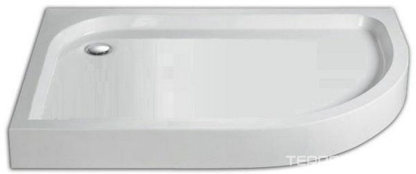 Поддон акриловый для душевого уголка BLISS L Twin Slide 12, левосторонний, 120x80, белый KL