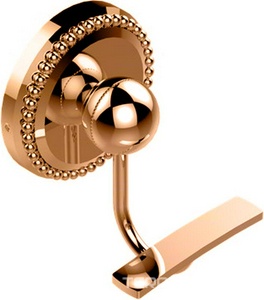 Крючок одинарный, с перекладиной (цв. латунь (Luxbrass))  ZZ THG Versailles G14-D03-00510