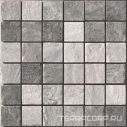 Mosaico 5x5 Mix Grigio (Ardoise, Cendre) XX |30x30