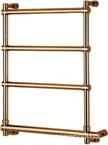 Полотенцесушитель 570(500)хh660x105мм, (эл.+Box, подключение справа!!!), (цв.бронза), Margaroli ZZ Margaroli Sole 542-570x656-470/4M+Box (Old Brass Эл.+Box справа)