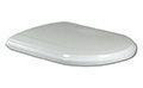 Сиденье для унитаза, с микролифтом, (цв.R1 white, петли цв.латунь),  ZZ Villeroy & Boch Hommage 8809S6R1