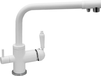 Смеситель Seaman Barcelone SSL-5384 Snow для кухонной мойки| 16x26x28