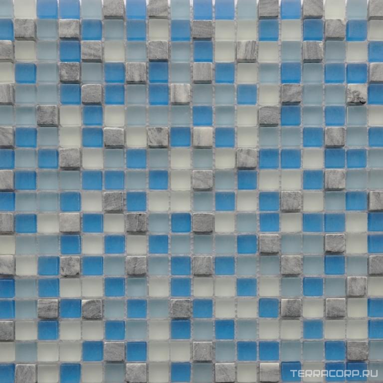 Мозаика Мастера Керамики Glass Мозаика GS083 (чип 15x15) ZZ30х30 n/a, фото 3