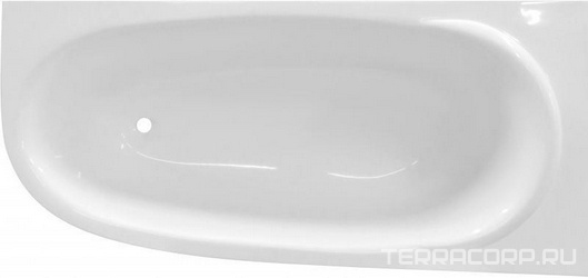 Ванна из искусственного камня Эстет Венеция 170x80, R| 170x80x49