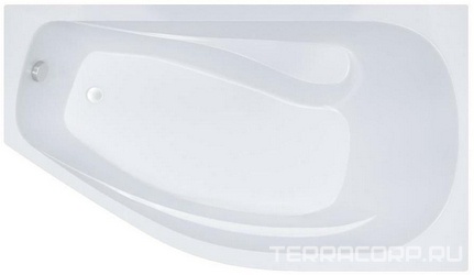 Акриловая ванна Triton Скарлет L с каркасом| 167x96x41