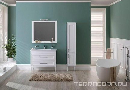 Зеркало для мебели "-100", без подсветки Aquanet Бостон 209674