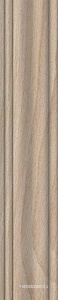 Ступени Kerama Marazzi Про Вуд  беж светлый плинтус гр. 39,6х8 ZZ Бежевый 