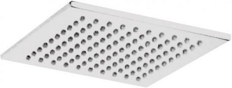 Душ верхний, стационарный, квадрат, 200х200мм, G 1/2, антикальц., (латунь цв.белый матовый), Cezares ZZ Cezares Универсал CZR-SP31-BIO