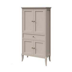 Пенал напольный 1600х418х394мм, 2 дверцы, 1 выдвижной ящик, правый, (цвет B074),  ZZ Caprigo FRESCO 10650R-B074