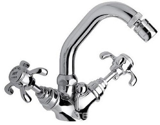 Смеситель Paini Ornellaia 87CR251 для биде| 20x15x17