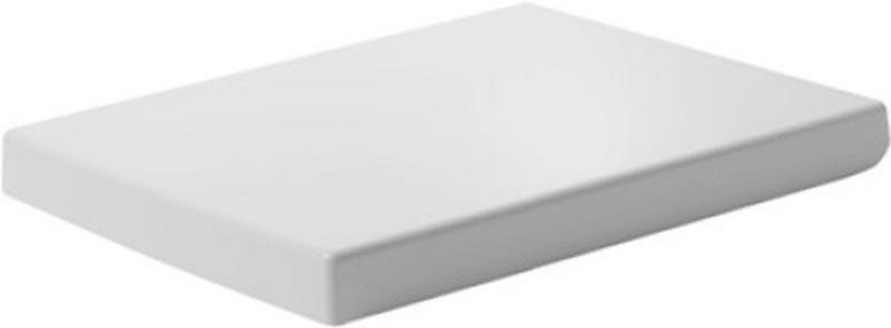 Сиденье для унитаза с системой плавного опускания, (шарниры стальные),  ZZ Duravit Vero 67690000