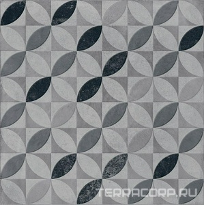 Керамогранит Kerama Marazzi Коллиано  серый Орнамент(9 видов) 30х30 Серый 
