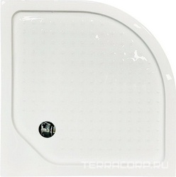 Душевое ограждение Royal Bath 90x90х198 см, раздвижные двери, проф.гл.хром, стекло прозрачное, поддон в компл. ZZ