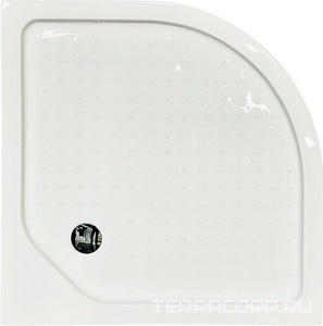 Душевое ограждение Royal Bath 90x90х198 см, раздвижные двери, проф.гл.хром, стекло прозрачное, поддон в компл. ZZ Royal Bath RB RB90HK-T-CH