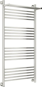 Полотенцесушитель "+" 1200*600 мм + 1 прямая полка,  подключ. 3/4, комплектующие в комплекте, хром ZZ Сунержа Богема 00-0223-1260