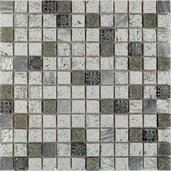 Мозаика из стекла на сетке SK10-055 ZZ |30x30
