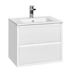 Тумба Римини 80 (796*500*445) цвет белый глянец, крепеж в комплекте ZZ