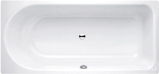 Стальная ванна Bette Ocean 8855 перелив спереди| 170x75x45