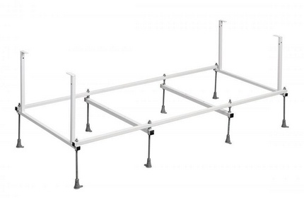 Монтажный комплект к акриловой ванне EASY /150х70/ (каркас, комплект креплений к стене,к фронтальной панели, слив-перелив хром) ZZ Roca Easy ZRU9302906