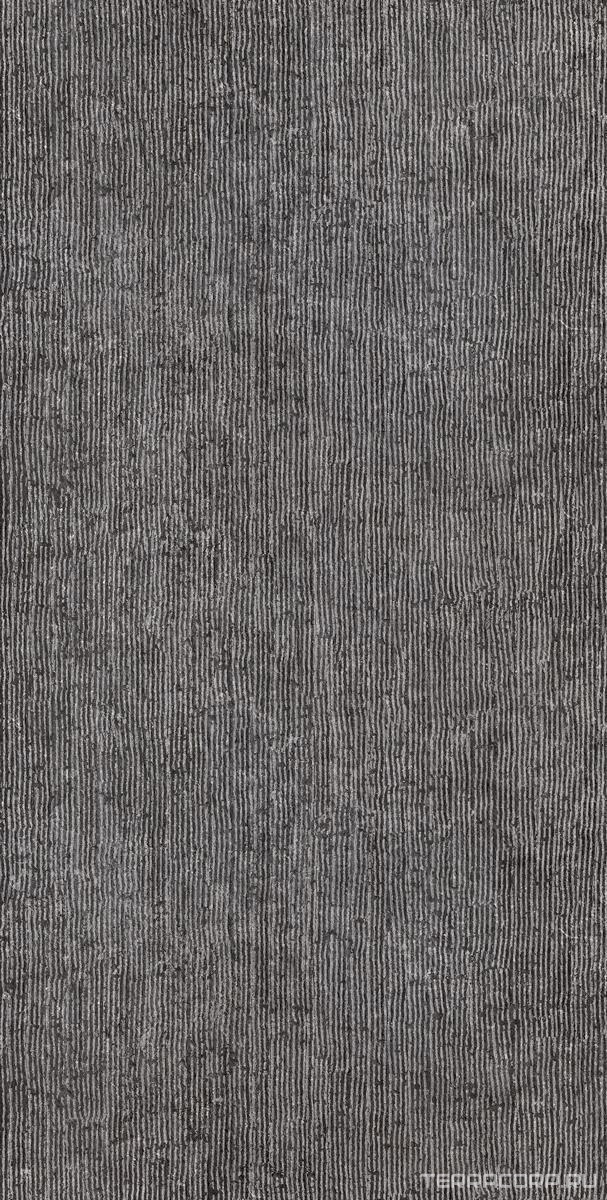 Керамогранит Ergon Stone Talk Dark Rullata Nat. Ret.ZZ60x120 Серый, фото 7