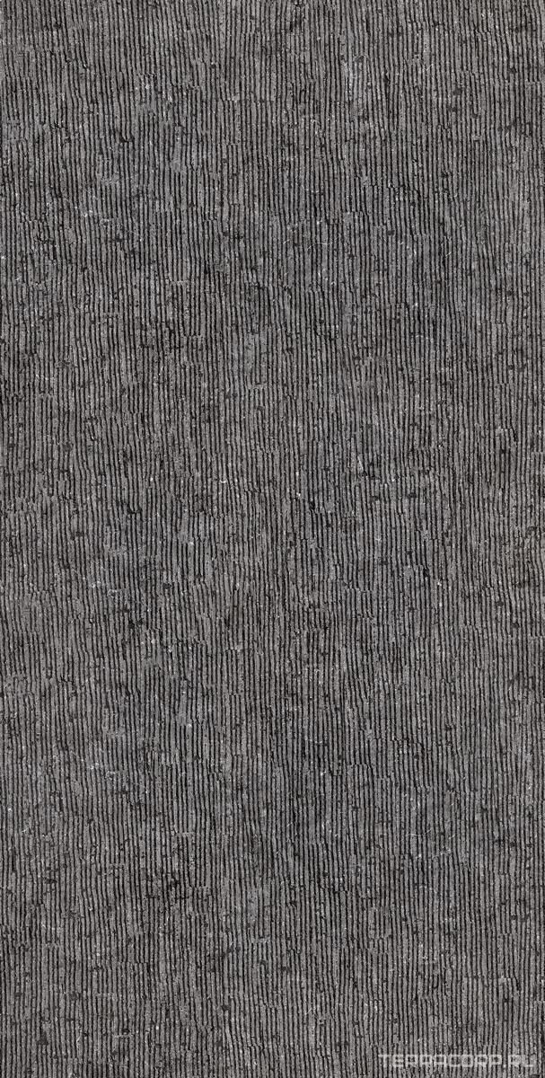 Керамогранит Ergon Stone Talk Dark Rullata Nat. Ret.ZZ60x120 Серый, фото 6