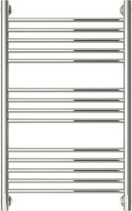 Полотенцесушитель "+" 800*500 мм, Н.Г. подключ. 3/4, комплектующие в комплекте, хром ZZ Сунержа Богема 00-0221-8050