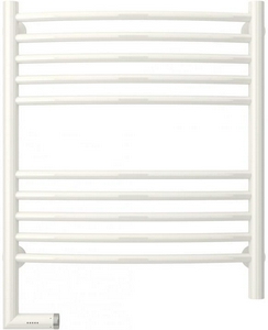 Полотенцесушитель " 2.0" 600x500 мм, выгнутая перекладина, электрический, пульт слева, в компл. 4 телескоп.кроншт. цвет белый (RAL-9003) ZZ Сунержа Богема 12-5202-6050