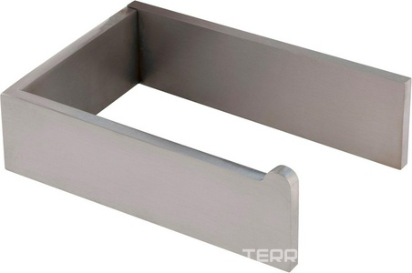 Держатель туалетной бумаги (цв.нерж.сталь),  ZZ 3M 5mm IT 9001 IS ZZ ZZ