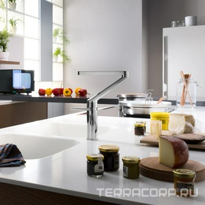 Смеситель для кухни, (цв.хром),  ZZ Nobili Zoom ZM00113/1CR