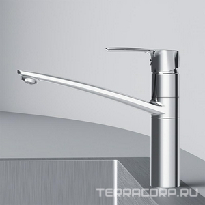 Смеситель для кухни , излив 160 мм., латунь, цв.хром AMPM Gem F90A00000