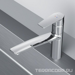 Смеситель для кухни , излив 160 мм., латунь, цв.хром AMPM Gem F90A00000