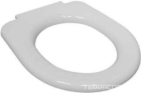 Сиденье без крышки, к унитазу , петли металл., цвет белый ZZ Jika Olymp 932823000631