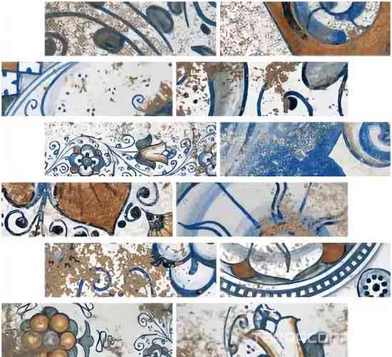 Vignoni Mosaico Castiglione  ZZ|30x30