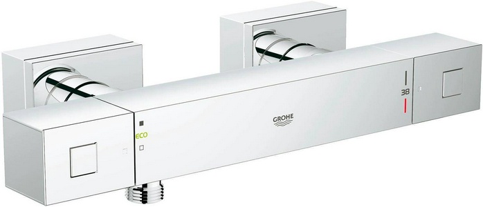 Термостат для душа , без аксессуаров, хром ZZ Grohe Grohtherm Cube 34488000