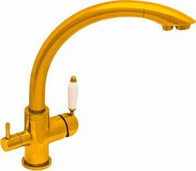 Смеситель Seaman Barcelone SSL-5382 Sun для кухонной мойки| 15x32x28