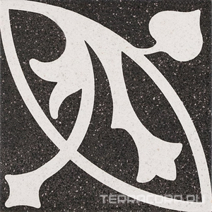 Керамогранит Pamesa CR Deco DC. Erte Negro  22.3x22.3 XX Комбинированный 