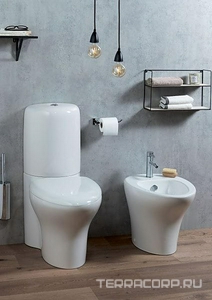 Чаша унитаза ,  безободковый, БЕЗ крышки-сиденья и бачка ZZ Jacob Delafon Nouvelle Vague UJK102-00