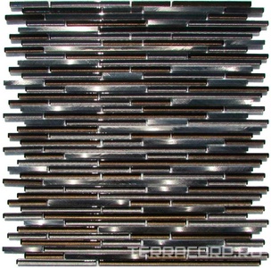 Мозаика Спектр-М Микс стекло Мозаика из стекла на сетке SK10-033 29.8x31.8 Комбинированный 