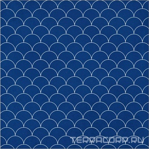 Мозаика Kerama Marazzi Универсал Модульное панно FishScale(n047120)ХХ 27x28,3 Синий 