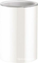 Стакан настольный металл., (цв.хром), Plus ZZ