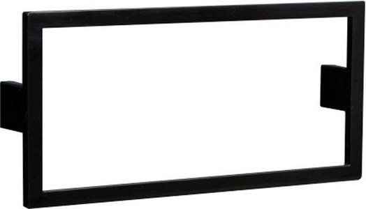 Ручка для тумбы/пенала, 168х80х25мм, (металл цв.черный), Nero  ZZ La Fenice Cubo FNC-04-CUB-N-80