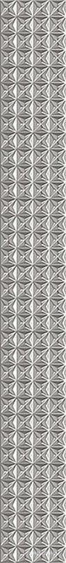 Керамическая плитка Azori Pandora 585711002 Бордюр Grey Geometry 7.5x63 Серый, фото 4