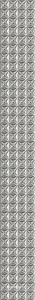 Керамическая плитка Azori Pandora 585711002 Бордюр  Grey Geometry 7.5x63 Серый 