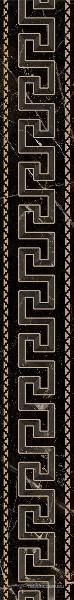 Керамогранит Versace Emote Fascia Nero Amasanta 10x78 Комбинированный, фото 3